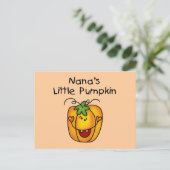 Nana's Little Pumpkin Tシャツとプレゼント ポストカード (スタンド正面)