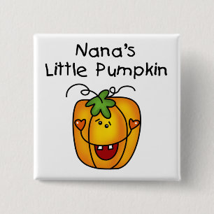 Nana's Little Pumpkin Tシャツとプレゼント 缶バッジ