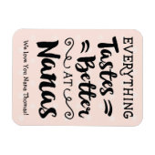 Nanas Magnetの方が美味しい マグネット (横)