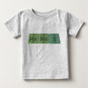 Nanas Na Na SナトリウムナトリウムSulfur.png ベビーTシャツ