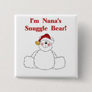 Nana's Snuggle Bear Tシャツとギフト 缶バッジ