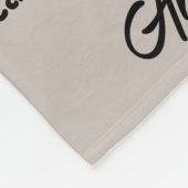 Nana's Snuggle Poem Blanket: フリースブランケット (角)