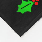 Nana's Xmas Cookie Baking Crew Funny Baker Gingerb フリースブランケット (角)