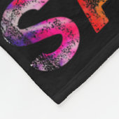 Nanasaurus恐竜Nana Saurusファミリーマッチングティ フリースブランケット (角)