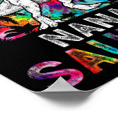 Nanasaurus恐竜Nana Saurusファミリーマッチングティ ポスター (角)