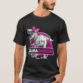 Nanasaurus T-rex Matching Funny Grandma Saurus Din Tシャツ (正面)