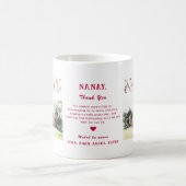 Nanay Filipino Philippines母の日の愛の写真 コーヒーマグカップ (中央)