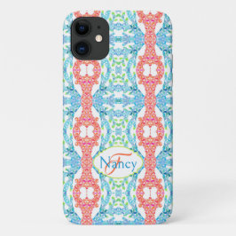 Nancy モザイク iPhone カー​​ス 11 ケース