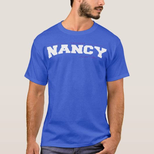 Nancy 名前 限定版 楽しい レトロ ヴィンテージ 80年代 tシャツ (正面)