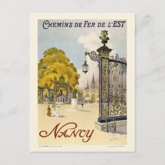 Nancy France Vintage Poster 1908 ポストカード