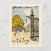 Nancy France Vintage Poster 1908 ポストカード (正面)