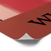 Nancy In Red Chair,追加文字,ポスター ポスター (角)