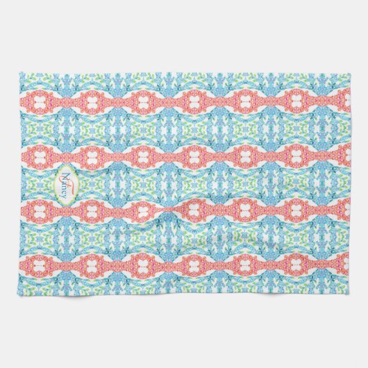 Nancy Mosaic Kitchen Towel キッチンタオル (横)