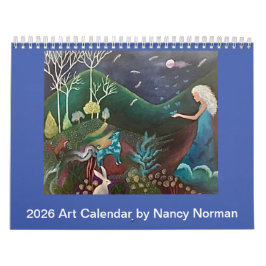 Nancy Normanによるオリジナルアート カレンダー