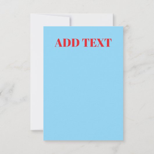 Nancy on Cell Phone, add text, Poster サンキューカード (裏面)