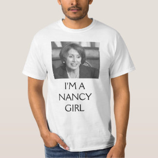 nancy_portrait_crop、私はナンシーの女の子です tシャツ