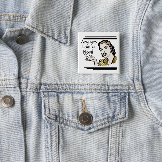 NaniのレトロのTシャツおよびギフト 缶バッジ (インサイチュ)