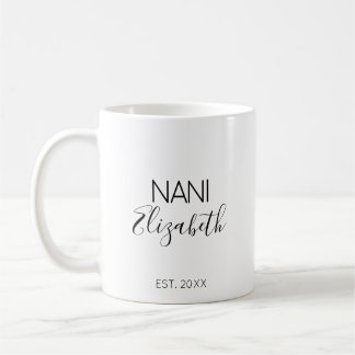 Nani おばあちゃん 名前入り妊娠発表 コーヒーマグカップ