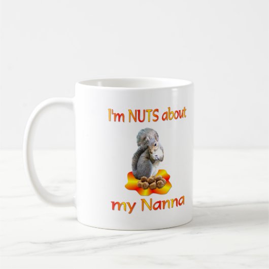 Nannaについてのナット コーヒーマグカップ (左)