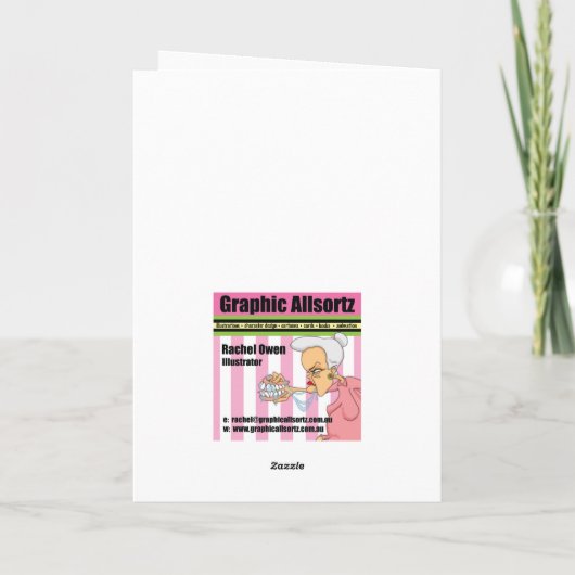 Nannaの誕生日 カード (裏面)