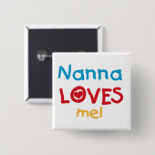 Nanna Loves Me Tシャツとギフト 缶バッジ (正面&裏面)