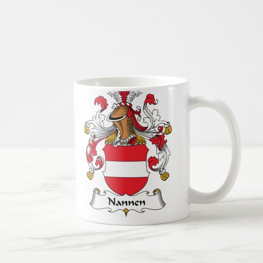 Nannenの家紋 コーヒーマグカップ (右)