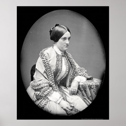 "Nannie" Macomb Daguerreotype 1850 ポスター (正面)