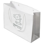 NANNOOS抱き枕 ラージペーパーバッグ (裏面アングル)