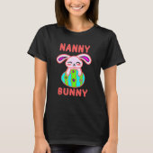 Nanny Bunny Matching Family Easter Tシャツ (正面)