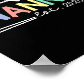 Nanny Est 2026 Promoted To Grandma 2026 For Grandm ポスター (角)