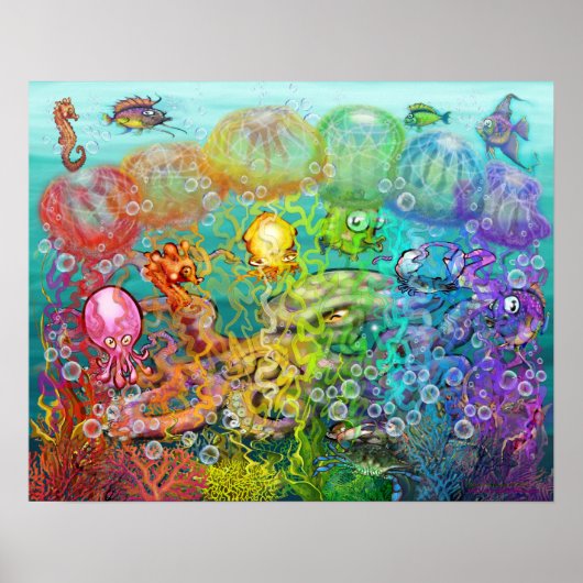 Nanny Octopusポスター ポスター (正面)