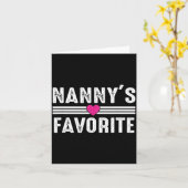 Nanny's Favorite  カード (黄色い花)