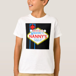 Nanny's stays at Nanny's Tシャツ