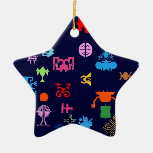 Nano未来のおもしろい セラミックオーナメント (正面)