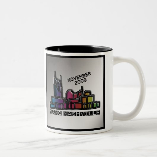 NaNo 2009のジャンボマグ ツートーンマグカップ (右)