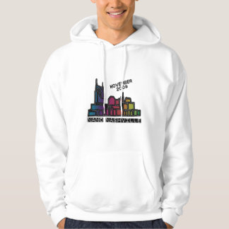 NaNo 2009年のフード付きスウェットシャツ パーカ