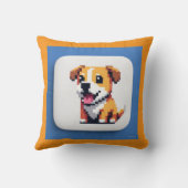 Nano banana pup pop on クッション (裏面)