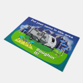 Nano Coachmenの頂点と同じようなRVの玄関マット ドアマット (アングル)