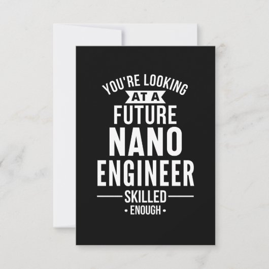NANO engineer gift ノートカード (正面)