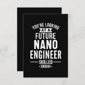 NANO engineer gift ノートカード (正面/裏面)