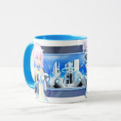 Nanokoのキャラクターのマグ マグカップ (正面左)