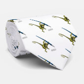 NaNoLA -万年筆を持つLemur ネクタイ (ロール)