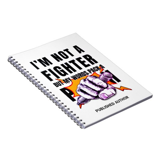 NaNoWriMoライターはファイター作家ではない ノートブック (右側)