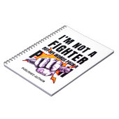 NaNoWriMoライターはファイター作家ではない ノートブック (左側)