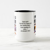 NaNoWriMoライターはファイター作家ではない マグカップ (中央)