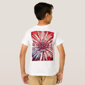 Nan's Little Firecracker! USA 250発の花火 Tシャツ (裏面フル)