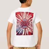 Nan's Little Firecracker! USA 250発の花火 Tシャツ (裏面)