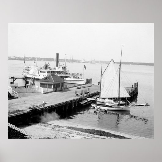 Nantasket at Manhasset, 1904 ポスター (正面)