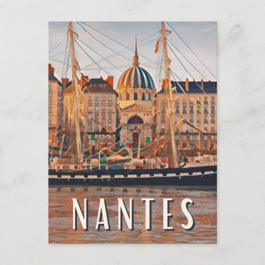 Nantes Photo Vintage ポストカード (正面)