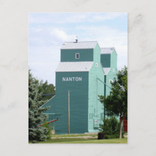 Nantonの穀物倉庫の郵便はがき ポストカード